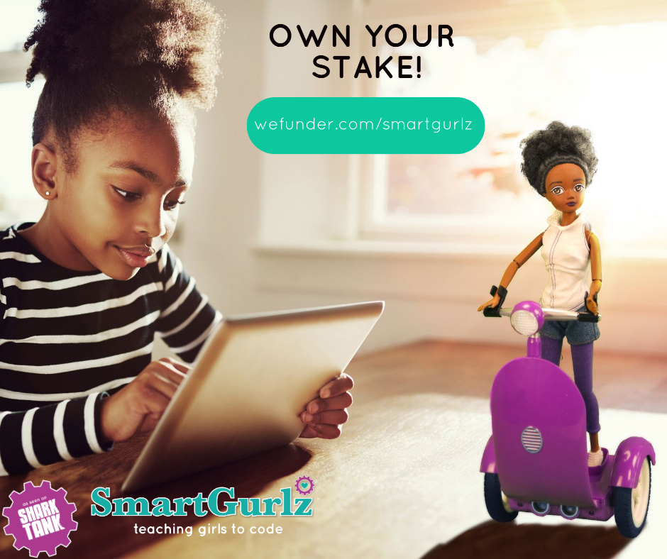 Diversity in STEM fields is not just a growing social problem, it is also a huge opportunity. Enter SmartGurlz and Smart Buddies! Visit our WeFunder page to learn more.
wefunder.com/smartgurlz
#stemgirls #stemkids #codingisfun #roboticsgirlsrock #roboticsforkids