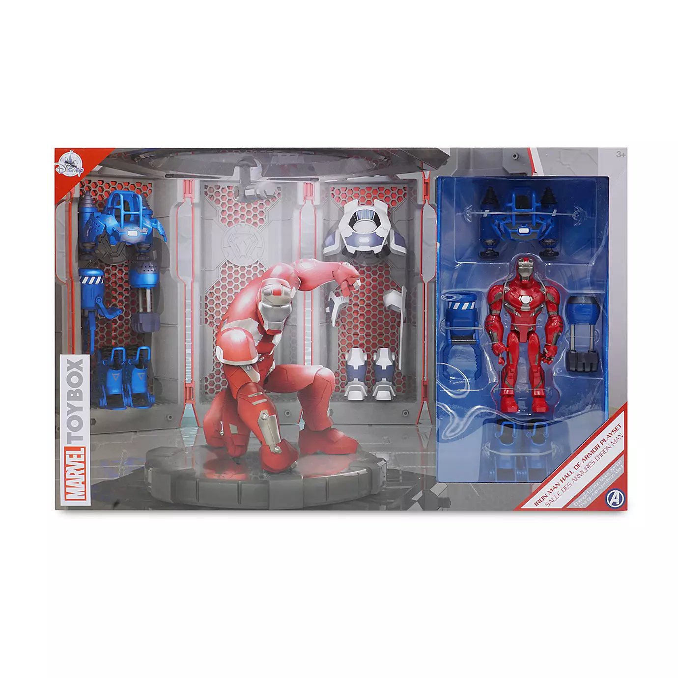 preternia on X Disney Toy Box Iron Man Hall of Armor has been revealed and is up to buy now at Shop Disney 30.00 https t lqvHCjeVVE Also most of the Disney Toy