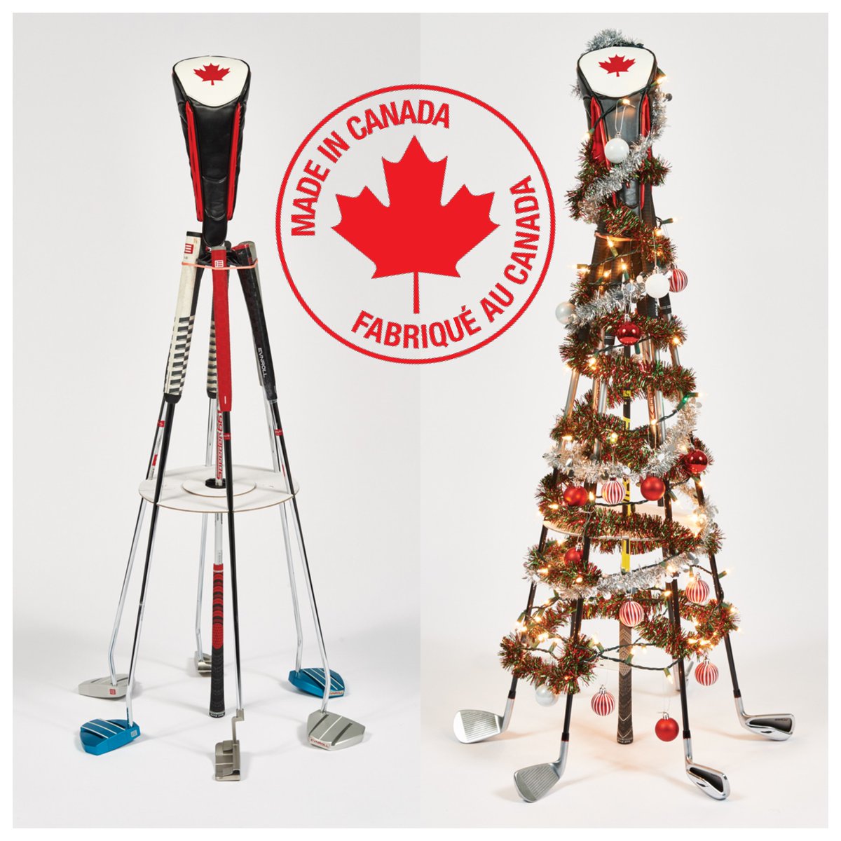 Catalyst_Golf's tweet photo. The Golf Club Holiday Tree, another https://t.co/yXDOdI3ZRq exclusive! For every golfer on your gift list. Easy to setup, reusable every year. Add your lights, garland &amp; ornaments. Use code EARLY20 https://t.co/7Jw5ODatzR