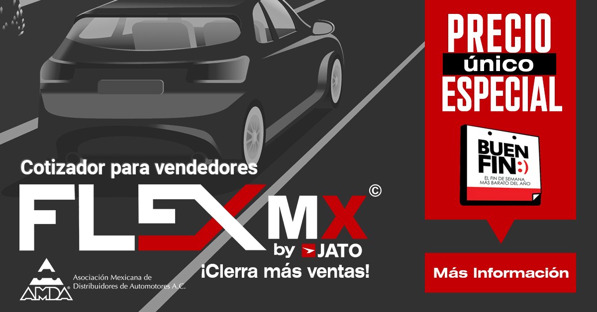 AMDAMX's tweet photo. Aproveche la promoción del @ElBuenFin con @JATOMexico para su herramienta #FLEXMX, más información en la imagen adjunta y página oficial aquí: https://t.co/rJVsVWoVr9 https://t.co/OmOchq162y