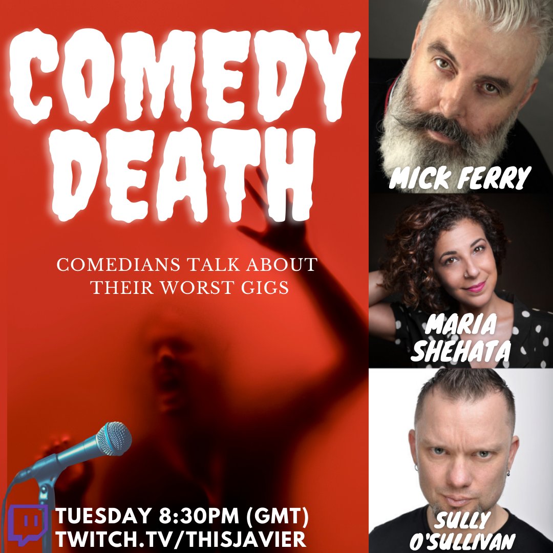ComedyDeathUK's tweet photo. @MickFerry He sure is! (ammended photo) https://t.co/4kuOP9KasS
