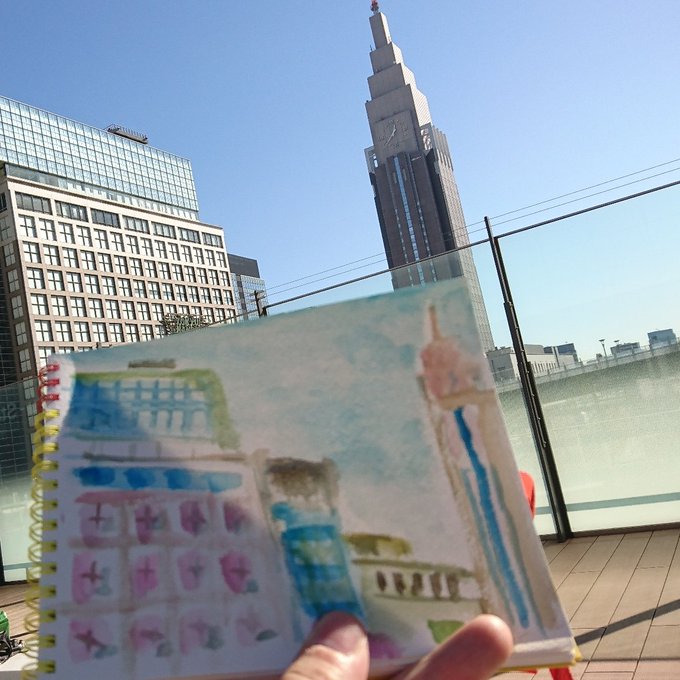 アーバンスケッチのtwitterイラスト検索結果