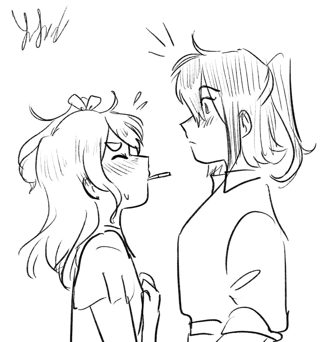 happy pocky day y'all, have a doodle #kaokanon 