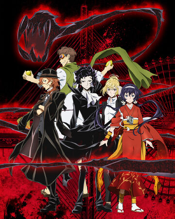 Bungou stray dogsJe me souviens de rien pour celui-là, juste qu'il est dans mon top 10 animes, que le système de combat est lourd, ainsi que l'intrigue.Allez regarder 