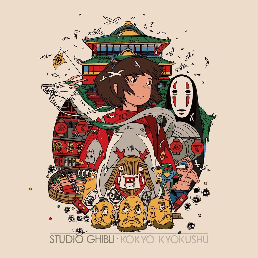 namaste_27's tweet photo. Starting my #StudioGhibli rewatch today with my favorite, #SpiritedAway! What’s your favorite Ghibli film?? https://t.co/bdxEdNpoSc