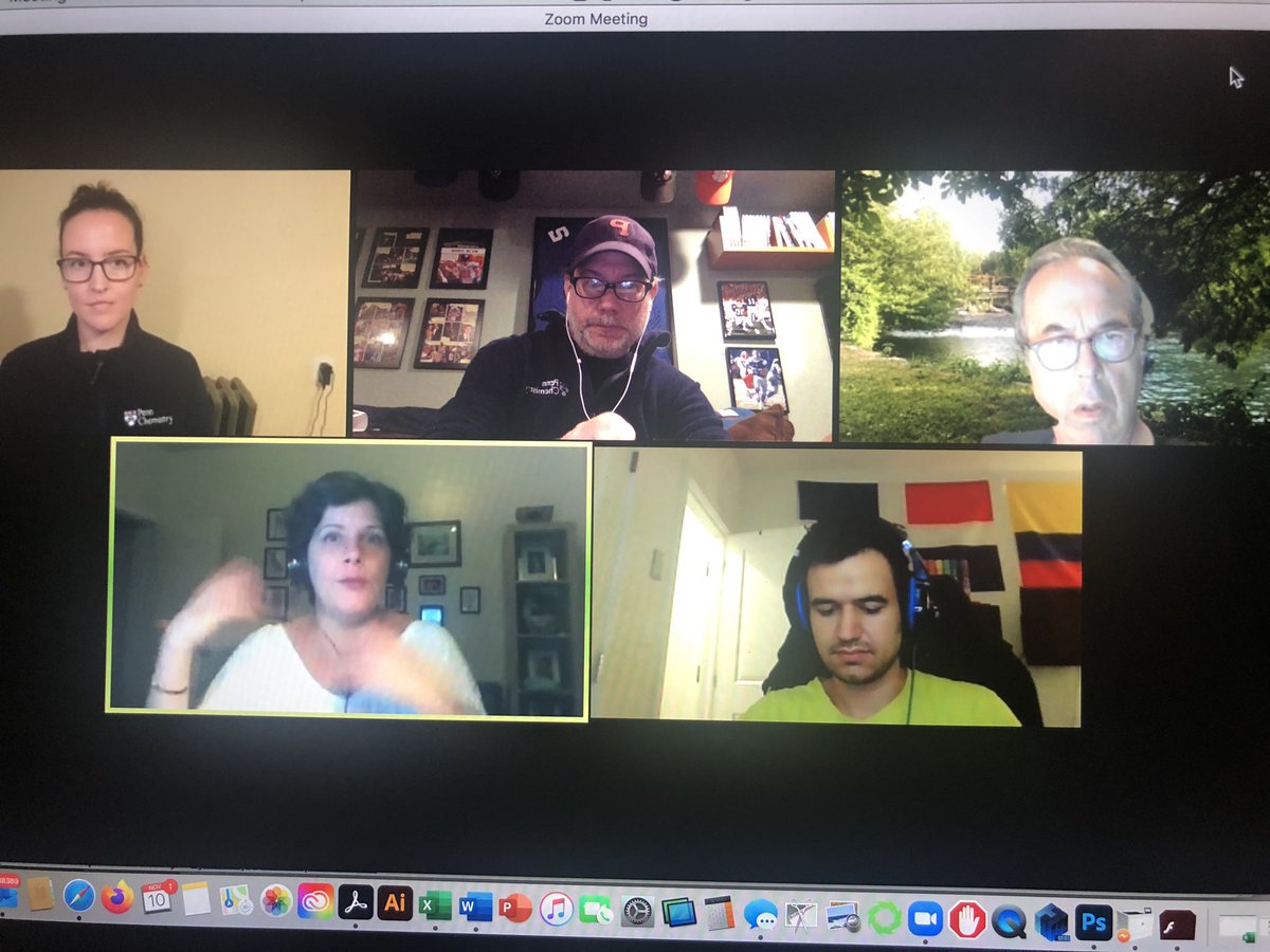 PennChemistry's tweet image. We’re back at the virtual ABRCMS Exhibit Hall to meet with students interested in grad school and our REU program. Come chat with us! @ABRCMS #ABRCMS2020