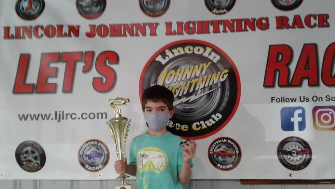 LJLRC's tweet photo. We would like to congratulate our 2020 Kids Division Champion Jake Mencarini on his big win today. Jake had a fast Matchbox BMW  taking out  Alex Allred and our 2019 Kids Division Champion Jaxon Kilduff for the win. Great Job Jake👍👍👍 https://t.co/RXz1SVTNX4