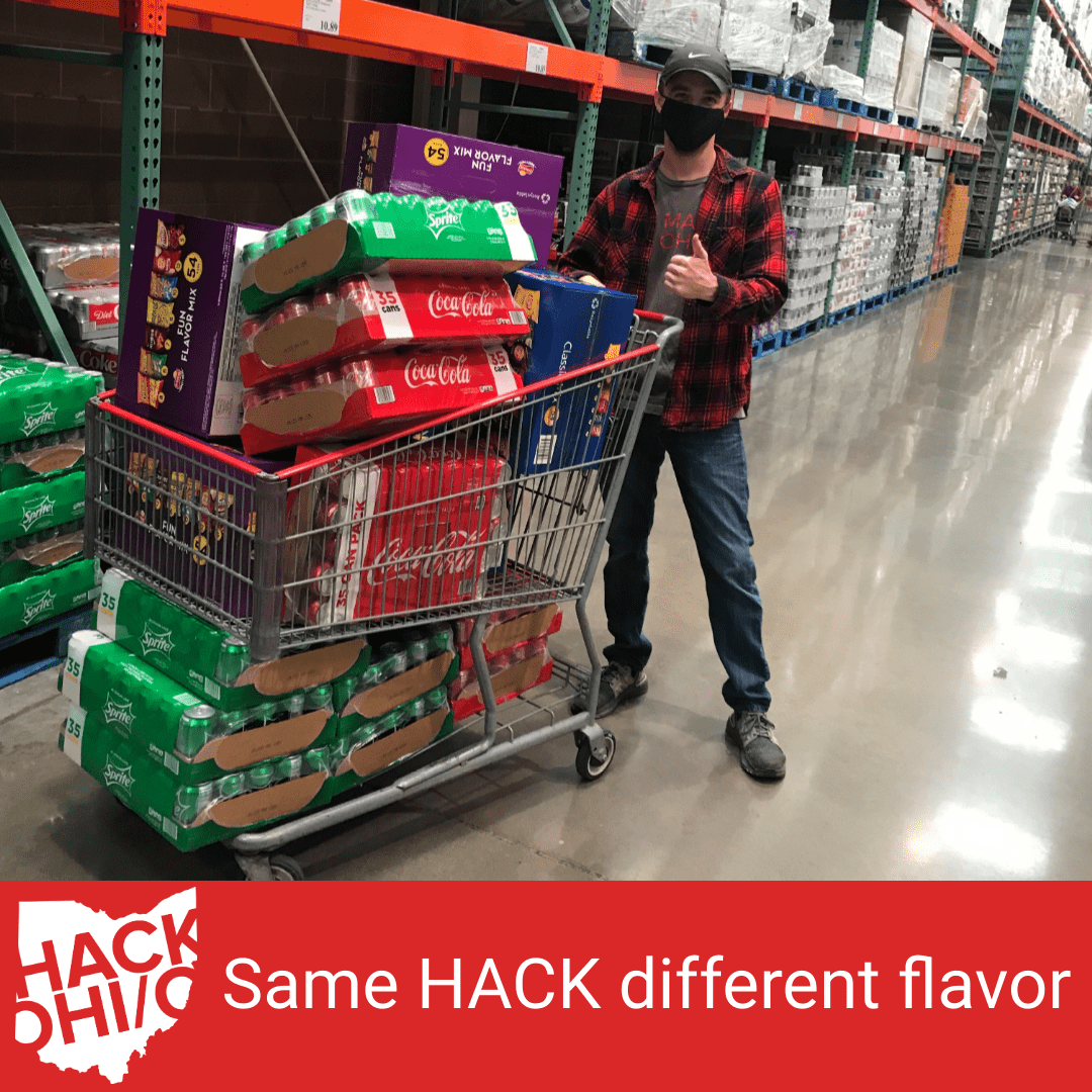 hackohio's tweet photo. Our team is working hard to get everything ready for #HackOHIO2020! Even with HackOHI/O being online this year, we still want to provide the full hackathon experience. What's one of the best parts of a hackathon? Free food! Expect something tasty if you're picking up a swag bag. https://t.co/Q9fvYR9CjF