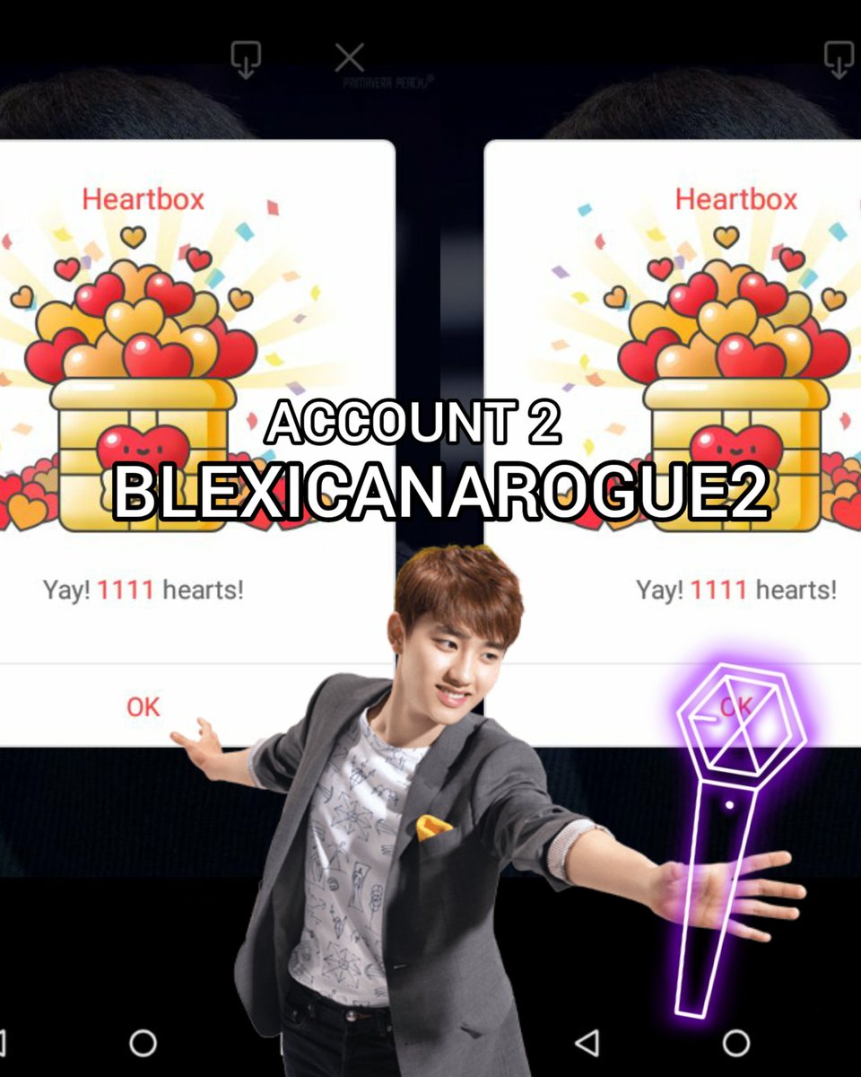 blexicanarogue2's tweet photo. 12ᵗʰ WIN!!!!!!!!!!!!!!!!!!!!!!
EXO-L VOTERS, I LOVE YOU! WE NEVER GIVE UP. WE FIGHT TIL THE END. WE CAN STILL TIE. 🙏 KEEP COLLECTING & OPEN HEART BOXES!!!!
#EXOxAAA
#AAA_FOREXO
#WeAAAreOneEXO
#EXOLSaranghajAAA
#WeNeedEXOLonAAA
#엑소 @weareoneEXO #EXO https://t.co/rYOkHZ5uCO