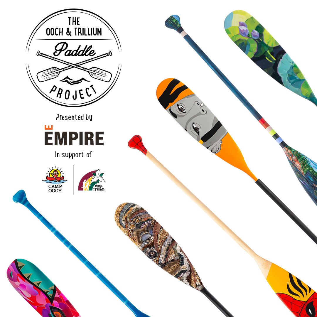 agotoronto's tweet photo. Add to your art collection care of @CampOoch & @CampTrillium's #PaddleProject: an auction of artist-designed paddles, raising money for a GREAT cause. Canoe imagine how cool it would be to own one of these masterpieces?! Closes Nov. 12 @ 8pm https://t.co/v7XH5AcmoI #PaddleProject https://t.co/NcwHQc1EEZ