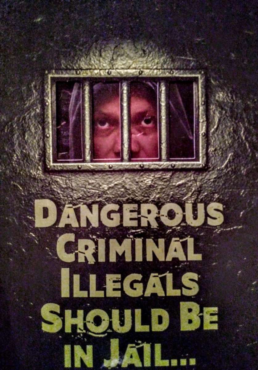 7Philadelphia's tweet photo. @AOC Pay attention Alexandria this is how Trump Republicans tried to get my #Democratic  Vote, by sending me this in the mail, not knowing i have Latinos in my family, a Hispanic person behind bar's holding a gun  once i opened it up, i was like wow that's some cold ass Racism... https://t.co/xo0pGRQXN0