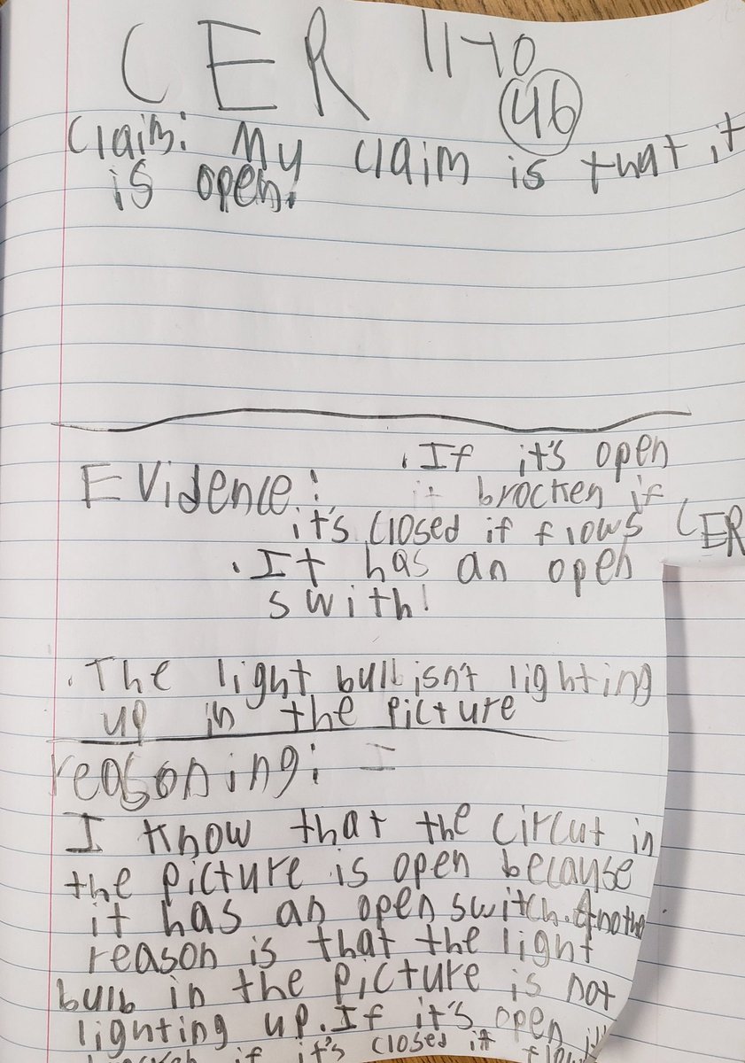 Alvarado_5th's tweet photo. Critical writing in science is so important! Put in the work and see the reward that follows. I'm proud of my students! @CISDSpechtElem @WoodsComal @AmberGalvan16 #SPECHTacular5th #letthemwrite https://t.co/P0T4TjKgxz