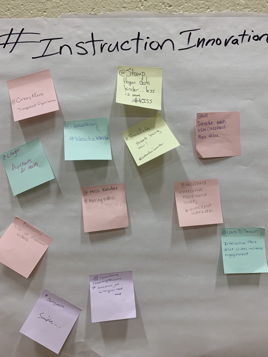 AkronElem's tweet photo. At a Faculty meeting, Akron staff participated in a strategy called Tweet, Tweet, and collaborated with each other about amazing activities students are completing at Akron Elementary @GoMounts https://t.co/ot64eDMJ7K