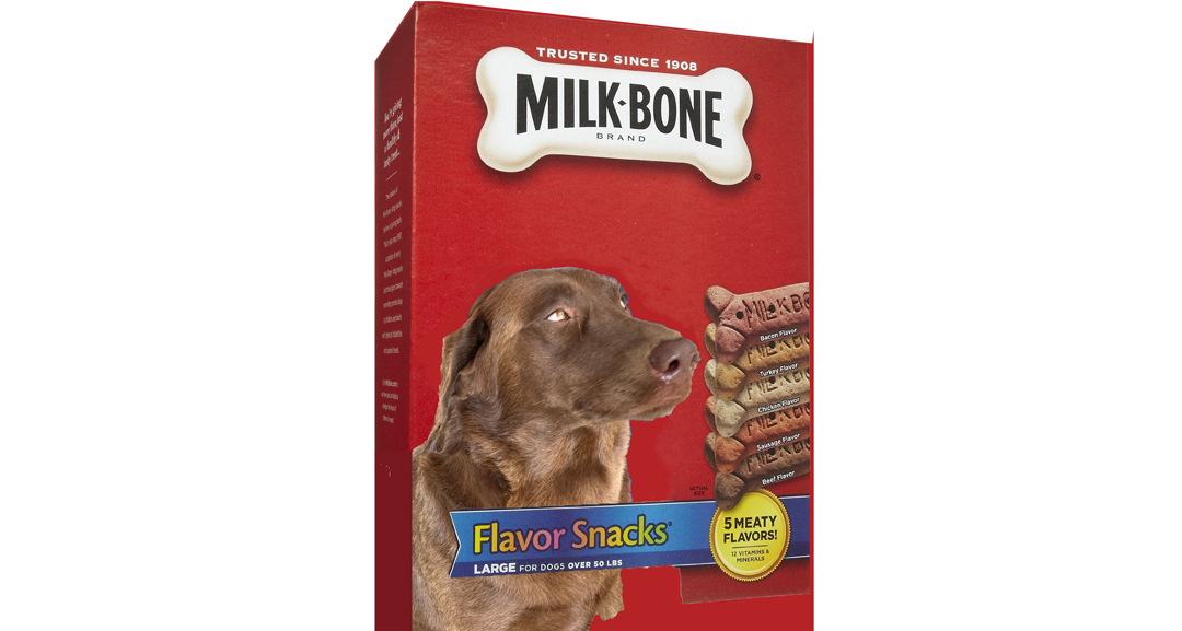 RiceFarming's tweet photo. If Wheaties can put athletes on its boxes, shouldn't Milk Bones put #ambassadogs and one of its best customers on boxes? #PandaOfPinetree @StationPine @AgWriterArk https://t.co/xfRVQaoDjc