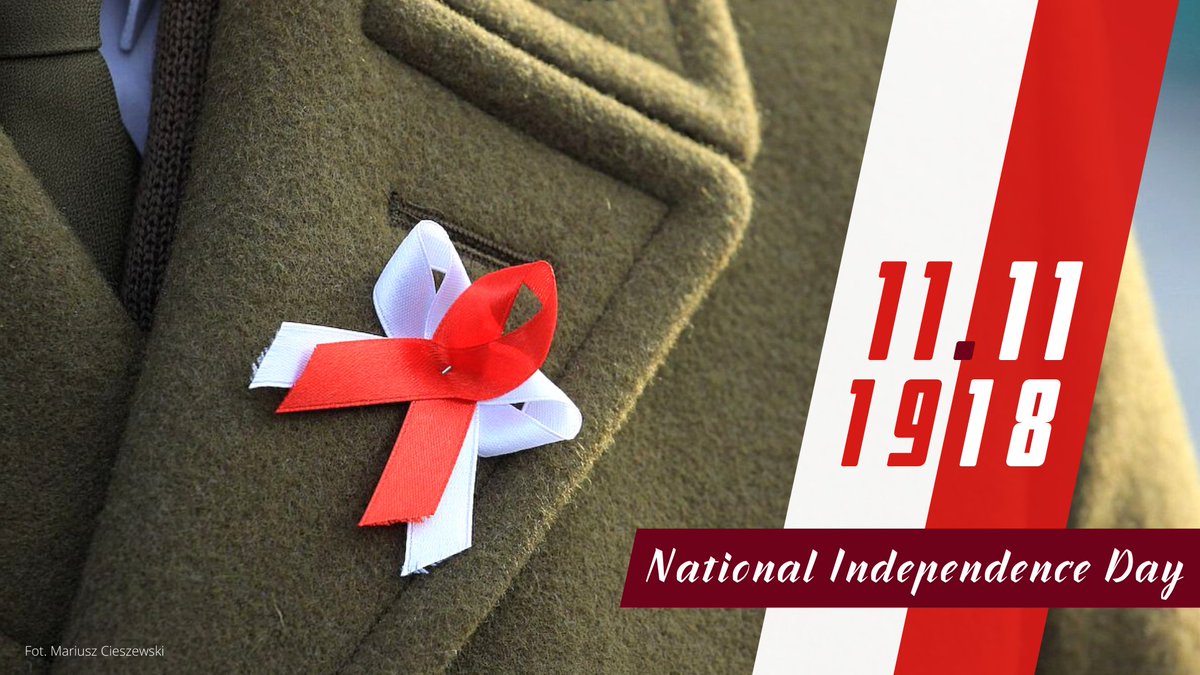 PolandMFA's tweet photo. 102 years ago, #Poland regained its independence and reappeared on the 🌍 map after 123 years of partitions.

Let's celebrate the Freedom we won and remember the people who made it happen!

All the best, Poland! 🇵🇱🎉

#IndependenceDay #November11 https://t.co/RUrTnc2r6F