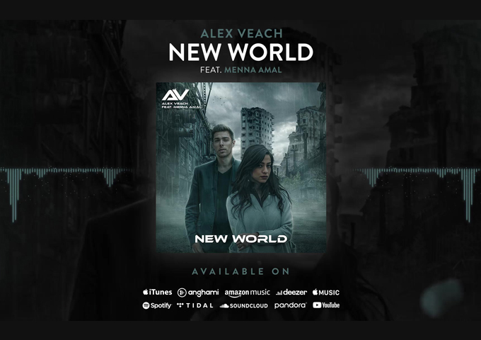 Jamsphere's tweet photo. Alex Veach is on radio rotation with the track “New World” (ft. Menna Amal) - https://t.co/Wlh10jTTXu https://t.co/lwM8XTaZow