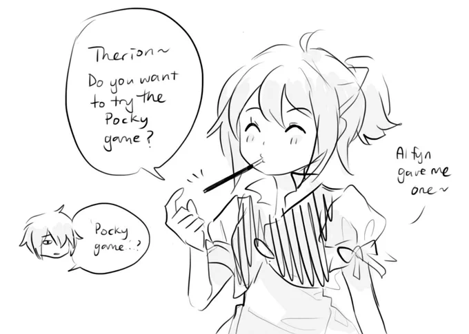 a very predictable pocky day 