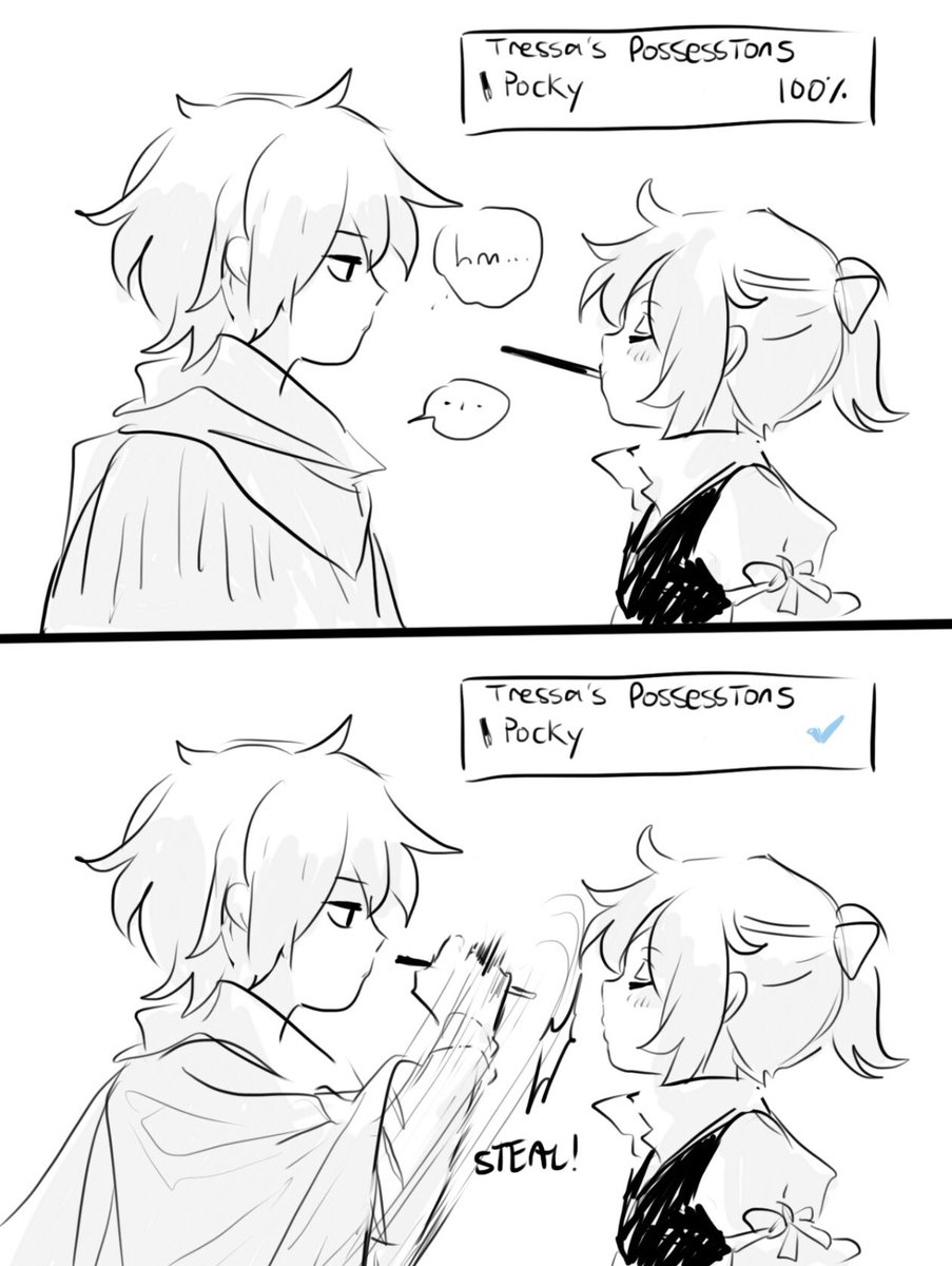 a very predictable pocky day 