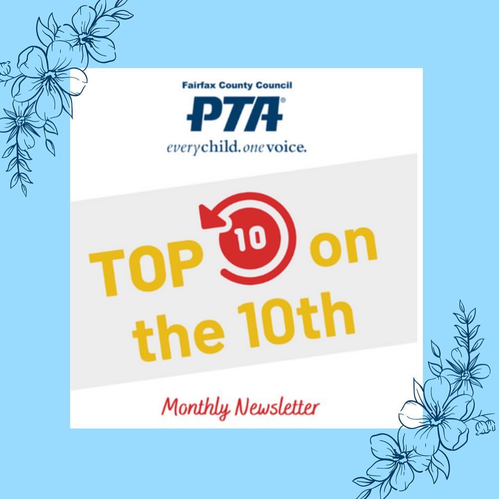 fccpta's tweet photo. Check out our latest newsletter the Top 10 on the 10th. Available now at https://t.co/mk3emkuCGg #newsletter #fccpta #pta https://t.co/4NqVUFCuTv