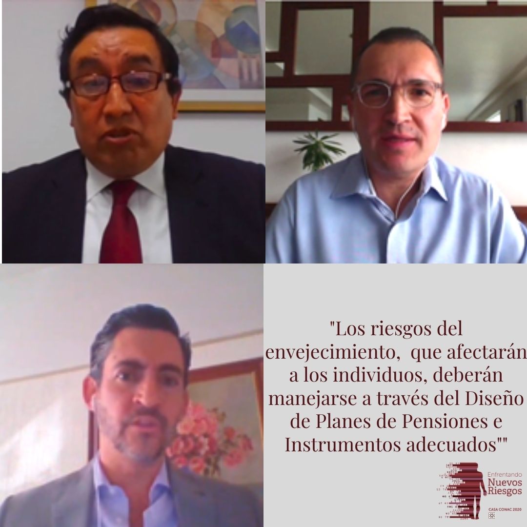 conac_mx's tweet photo. En el Congreso Internacional #CASACONAC2020 #EnfrentandoNuevosRiesgos, se contó con la participación de los actuarios #ErnestoRosas y #JorgeServín en el panel “Planes de pensiones: atendiendo los riesgos de inseguridad en la vejez y los riesgos financieros de los fondos”. https://t.co/vPYtNnysHG