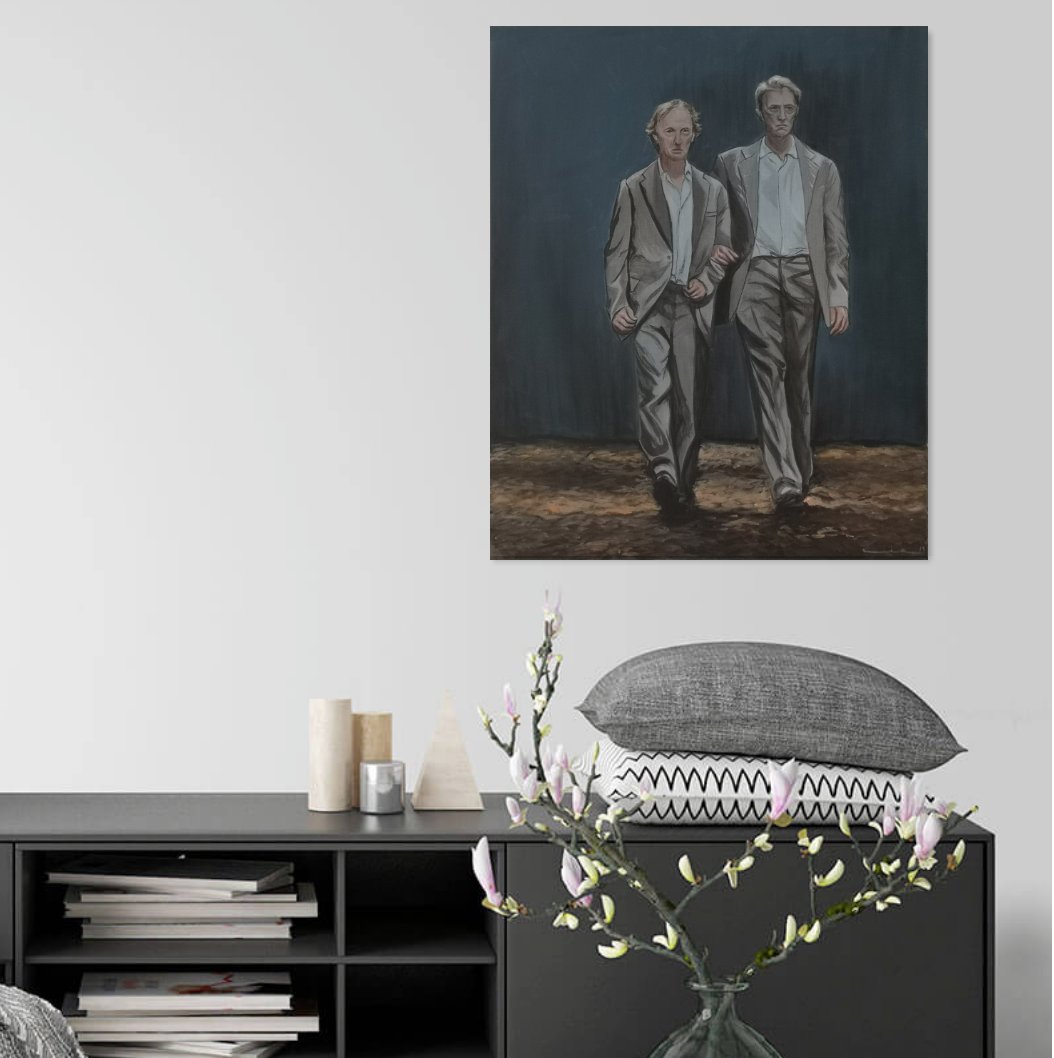 liaferreira's tweet photo. Back to original painting.
#60diasparaonatal / Faltam 44 dias
"Come On", acrílico sobre tela, 60x50cm, #pintura original da série "On Pina".
Só hoje, 150€* (acresce IVA na emissão de recibo)
Não inclui portes de envio. Pode levantar pessoalmente em Oeiras.
Promoção a decorrer👇 https://t.co/uxj0kHnQ17