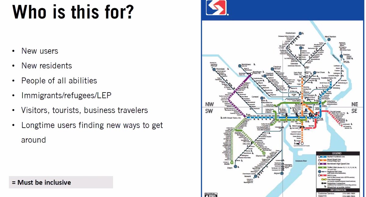 The project is one of the first at SEPTA to be distinctly designed for new users and overlooked groups, such as LEP and immigrants