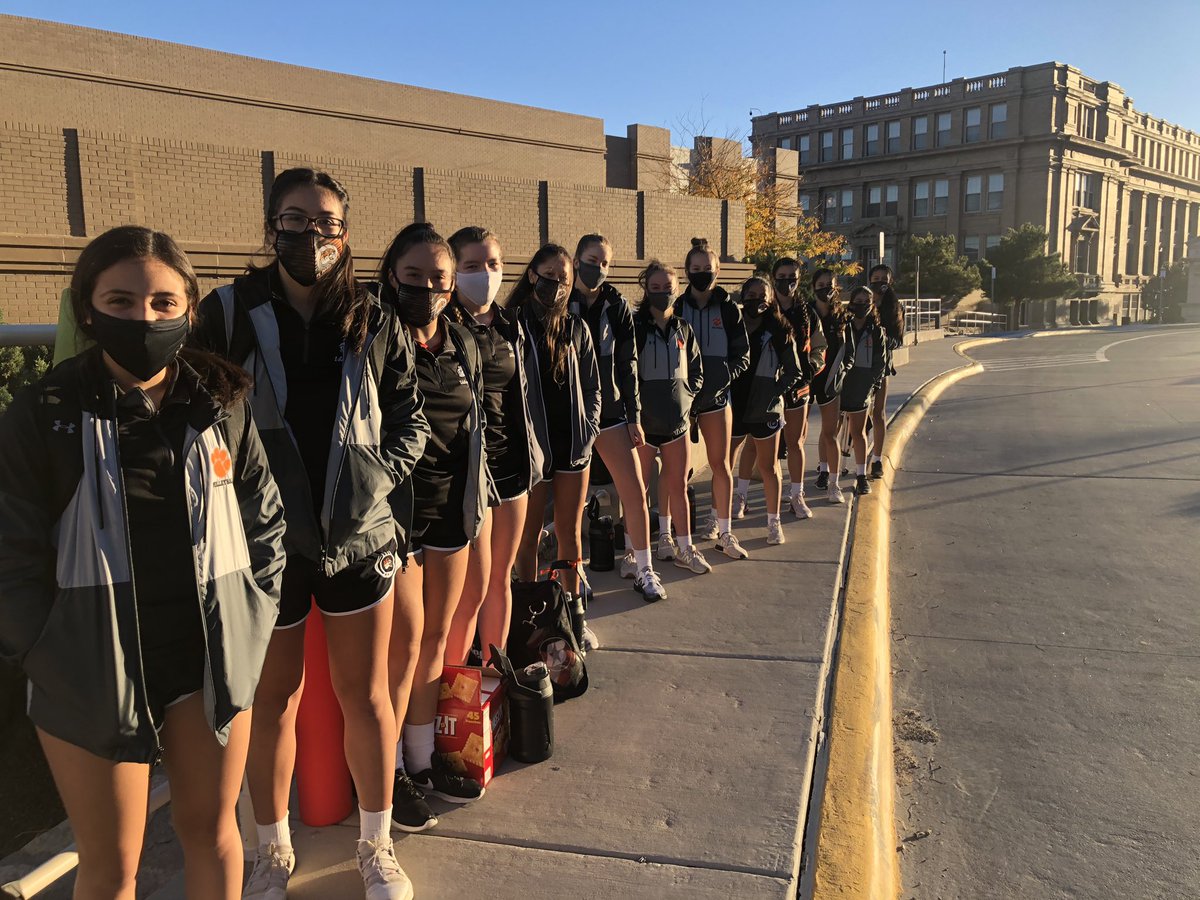 elpasovb's tweet photo. Ready to go and back on the court for Game day ! #prideiswhy https://t.co/OqyG6SrpLv