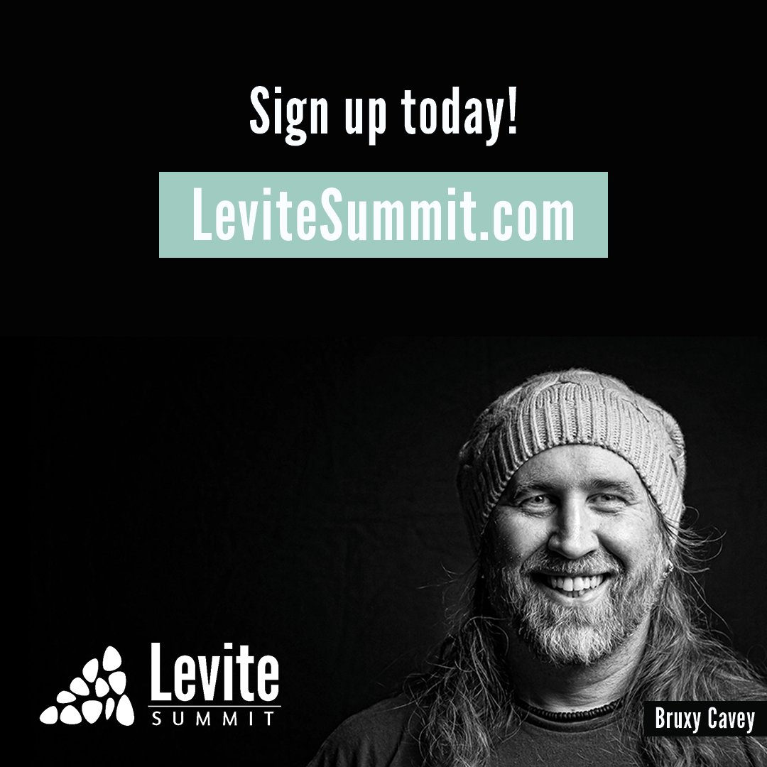 levitesummit's tweet photo. The #LeviteSummit October 2020 keynote speaker was Bruxy Cavey. @Bruxy is the Teaching Pastor of @TheMeetingHouse, one of the largest churches in Canada. Want to hear from Bruxy about Romans 8:28 and God’s providence? Register for the Summit at https://t.co/eENFe5TX77 today. https://t.co/6Gn1s6kxPd
