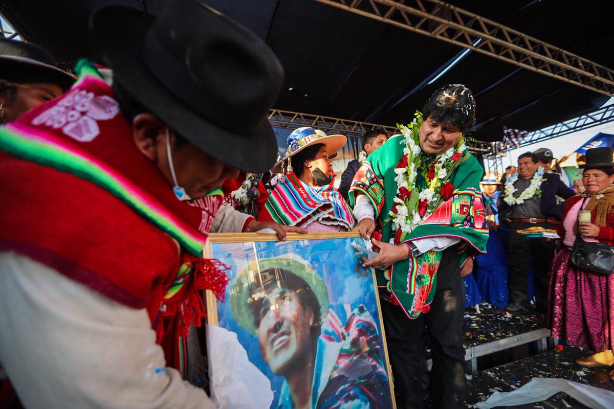 Evo Morales Ayma tweet media