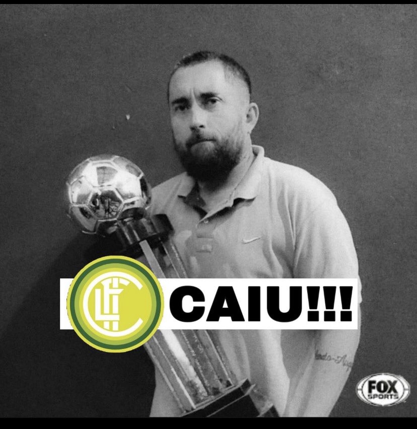 AEInterdeLimao's tweet photo. O Clube inter de limão informa que Fernando Ribeiro e sua comissão técnica não comandam mais o time principal do clube. Agradecemos pelo serviço prestado https://t.co/UlISGZnBJx