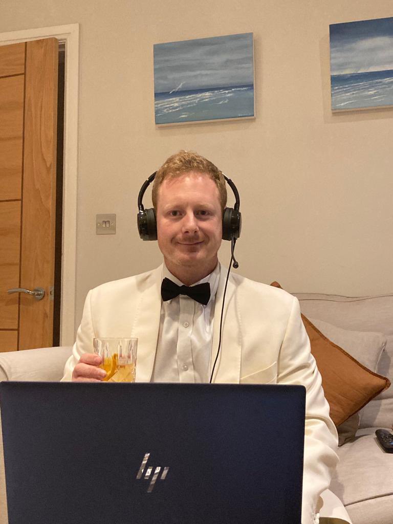 PeteKnott1's tweet photo. At the #PRCANationalawards tonight with @LansonsLatest and I think I can get used to this. Dressed up for the first time in months ✅ whisky old fashioned ✅ short journey home ✅ https://t.co/65gdFm3MwP