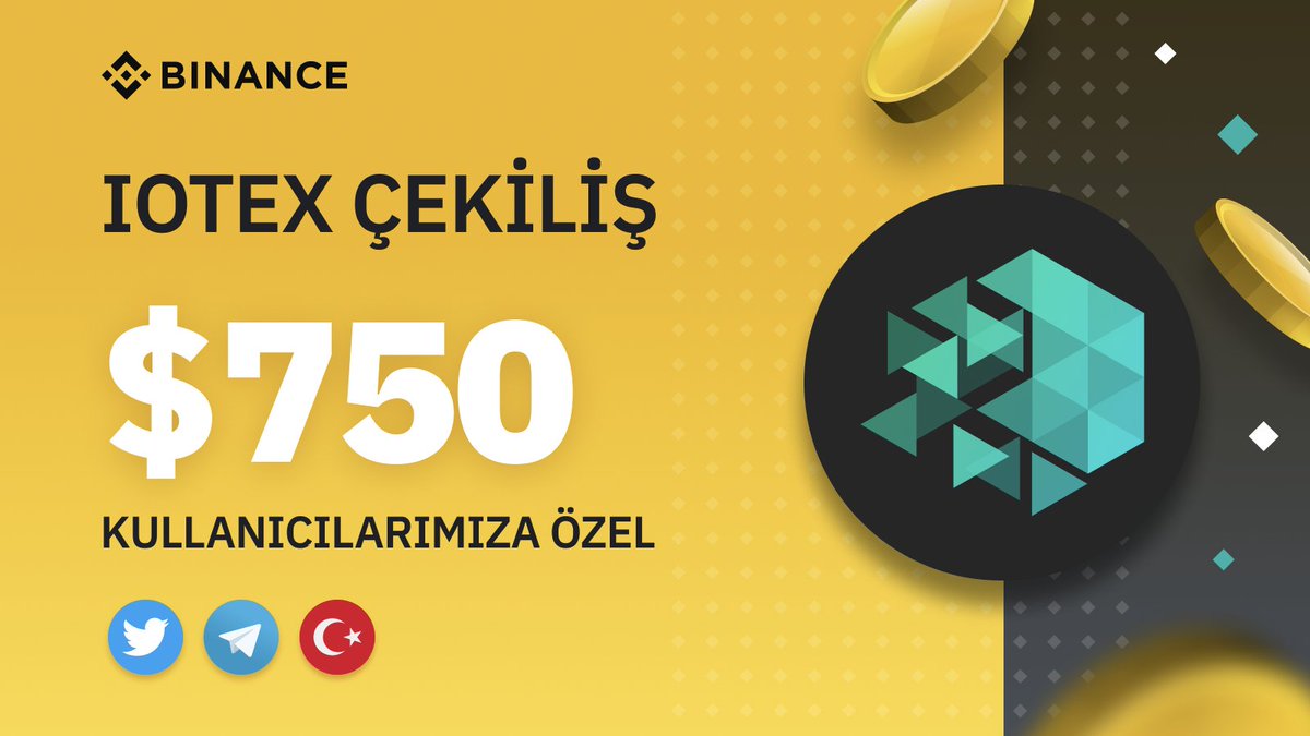 Binance_Turkish's tweet photo. 🔊#IOTEX #Giveaway

✅Takip @Binance_Turkish &amp; @iotex_io
 &amp; @BinanceTR
🔄Retweet
👥Katıl https://t.co/P4Jv9tOhXQ &amp; https://t.co/wxwaTzipZN &amp; https://t.co/lvcgqgmCbq
💬2 arkadaş ekle
📝Formu doldur 

25 kişi 30$ değerinde $IOTX

♥️Çekiliş 12.11.2020

Form👇
https://t.co/CgBZdQ2peq https://t.co/vIs1FFRgTF