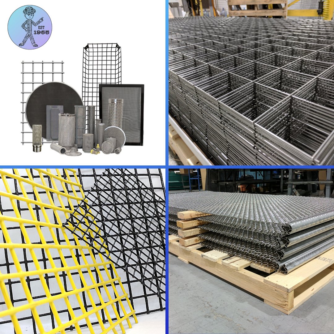 wireclothman's tweet photo. Welded, Woven, PVC coated!!! We can help you out with all your Mesh needs. Give us a holler! 📱 💻 #wireclothmanufacturers #wireclothman #wcm #wirecloth #mesh #weldedmesh #wovenmesh #hardwarecloth #metalfab #metalfabrication #aggregate #quarrylife #screen #filter https://t.co/oGy8YZwfVv