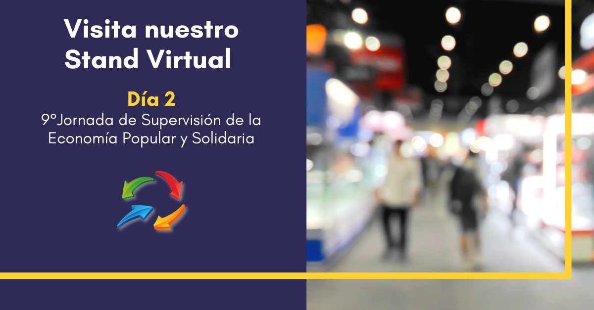 GenApp_ec's tweet photo. Día 2 de la 9°Jornada de Supervisión de la Economía Popular y Solidaria.
Conoce la importancia de administrar los activos fijos y bienes de control
Visitanos en nuestro stand virtual :) https://t.co/ezOUxbAYA2
#SEPS #stand #conferencia #Ecuador #FeriaVirtual https://t.co/rtNho4D6Bk
