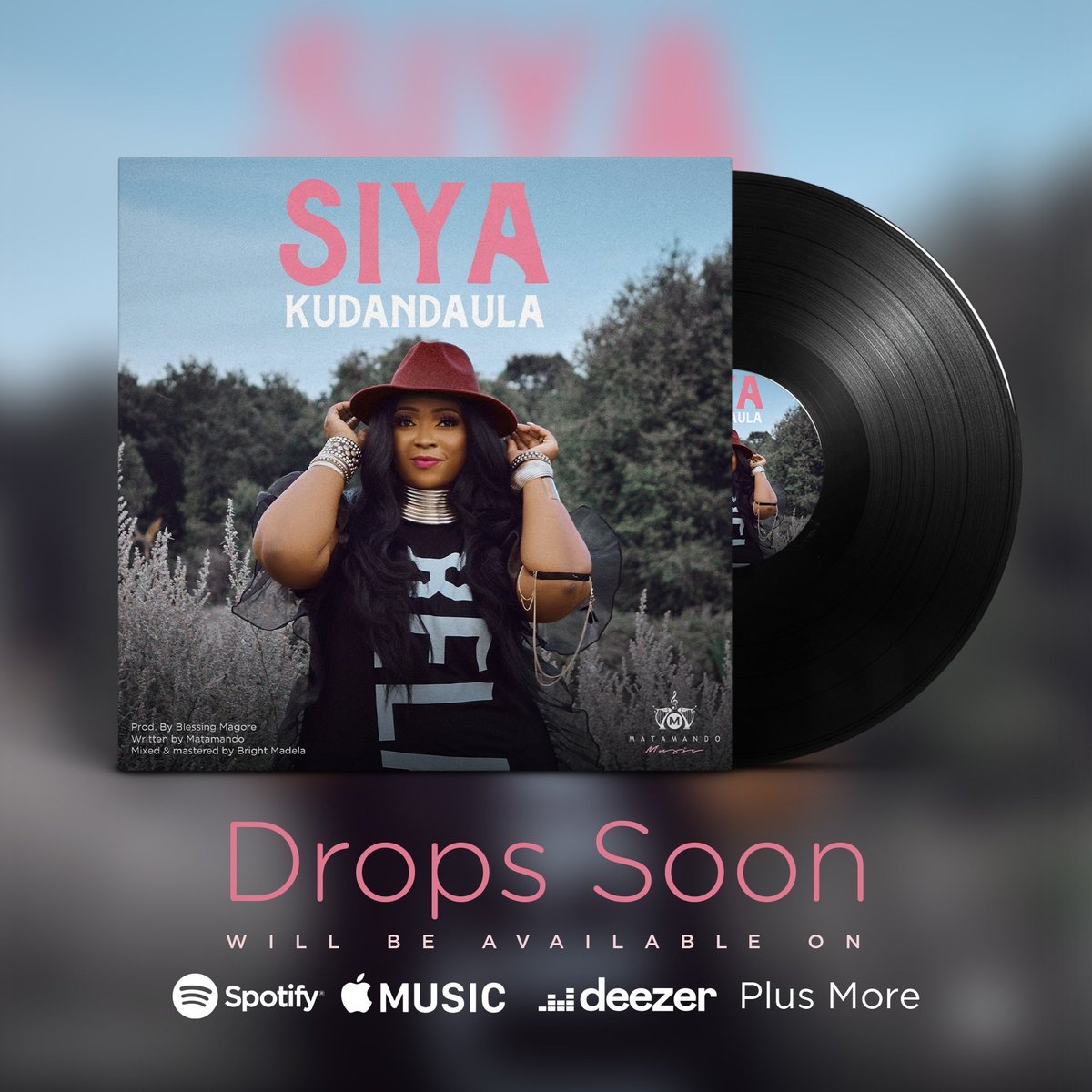 #newmusic Siya Kudandaula soon to drop.It will be available on all digital music platforms. Please Lookout for the release.