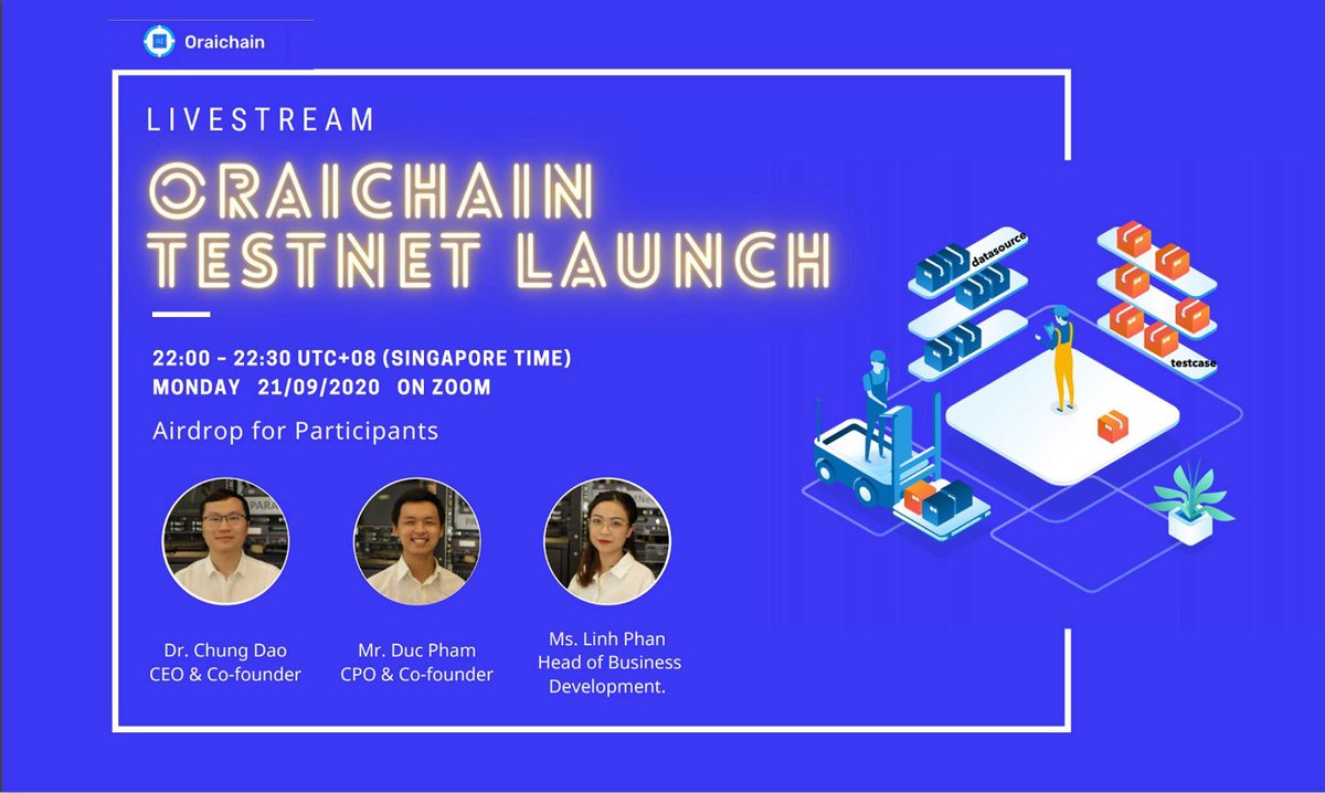  $ORAI  #ORAICHAIN  @oraichainORACLES are massive in crypto. Coins like  $BAND  $LINK Etc have show this.  $ORAI has  #binance   links & solid team.which is Doxxed. Its main platform currently is  #uniswap so theres a potential massive upgrade in liquidity incoming on this low mcap gem