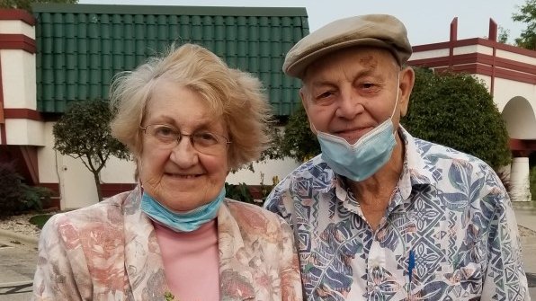 8StateKate's tweet photo. Here are my ping-ponging parents (story #86), riding out the pandemic in Wisconsin without their ping-pong table. #CSSAgeIsJustaNumber https://t.co/iXNwdZoili