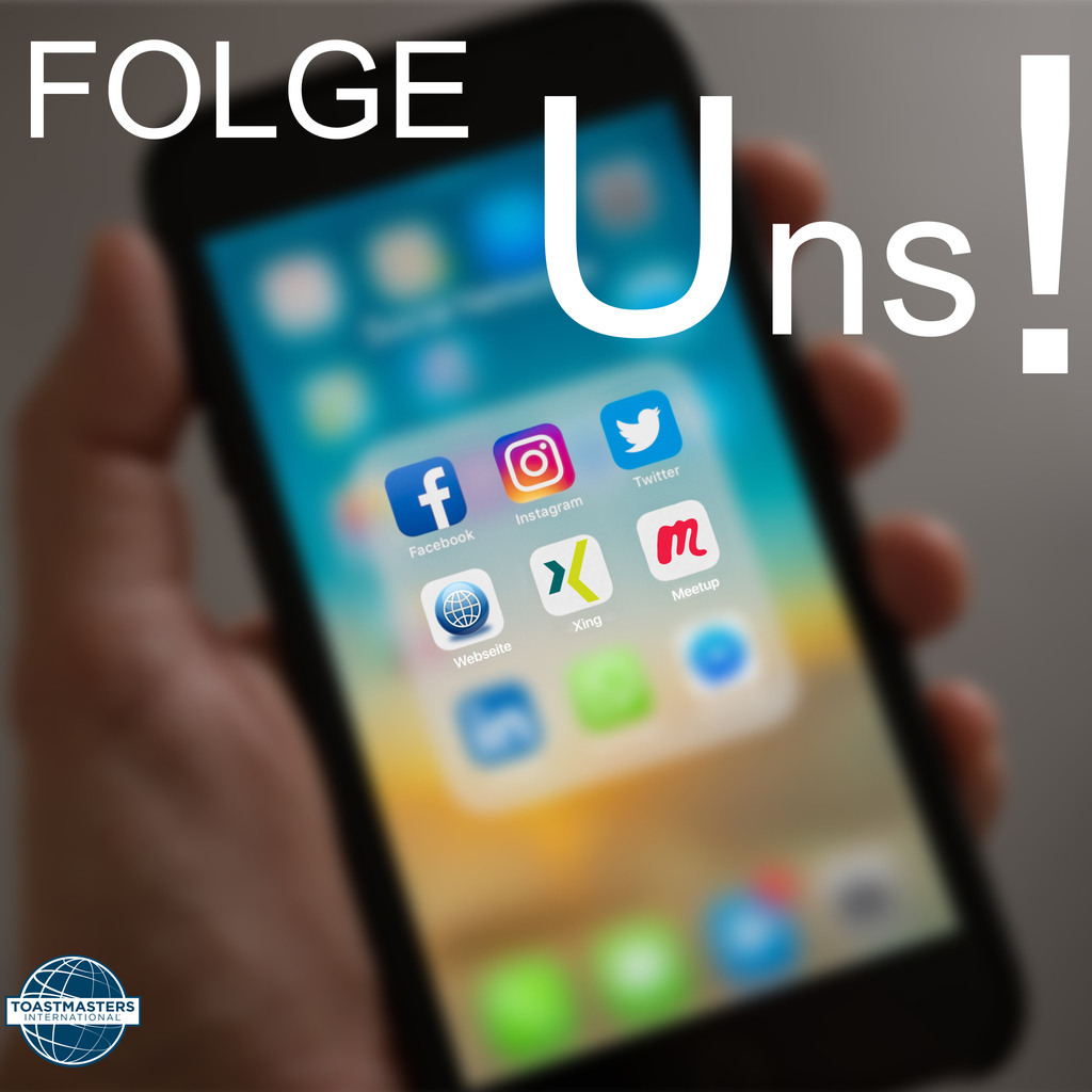 ToastmasterRt's tweet photo. Du willst mehr von uns Erfahren. Folge uns auf unseren anderen Sozialmedia-Kanälen. 📅12.11 🌍https://t.co/2QLZ8IVlDD #WhereLeadersAreMade #Toastmaster https://t.co/wKfMSWAfFt