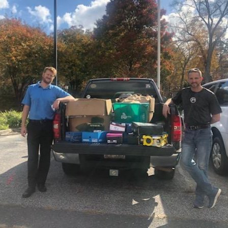 GypsyFit_F3's tweet photo. Through the month of October, the men for @F3Richmond (a region of @F3Nation) were challenged with collecting 62 pr of new/gently used shoes for those in need.

Today we dropped off 103 pairs to a local Richmond foundation #Shood!!

Great job men!!

https://t.co/bGBLKS9llj https://t.co/Cuf3Vr3D0C