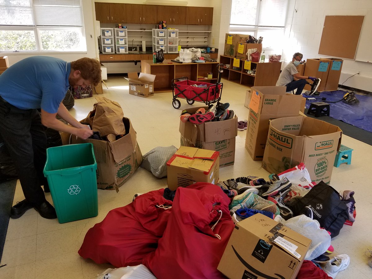 GypsyFit_F3's tweet photo. Through the month of October, the men for @F3Richmond (a region of @F3Nation) were challenged with collecting 62 pr of new/gently used shoes for those in need.

Today we dropped off 103 pairs to a local Richmond foundation #Shood!!

Great job men!!

https://t.co/bGBLKS9llj https://t.co/Cuf3Vr3D0C