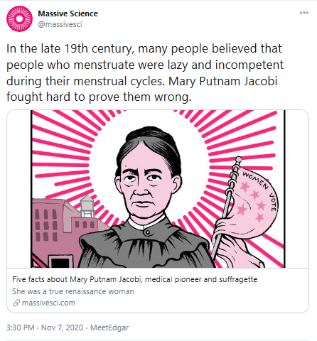 "People who menstruate"