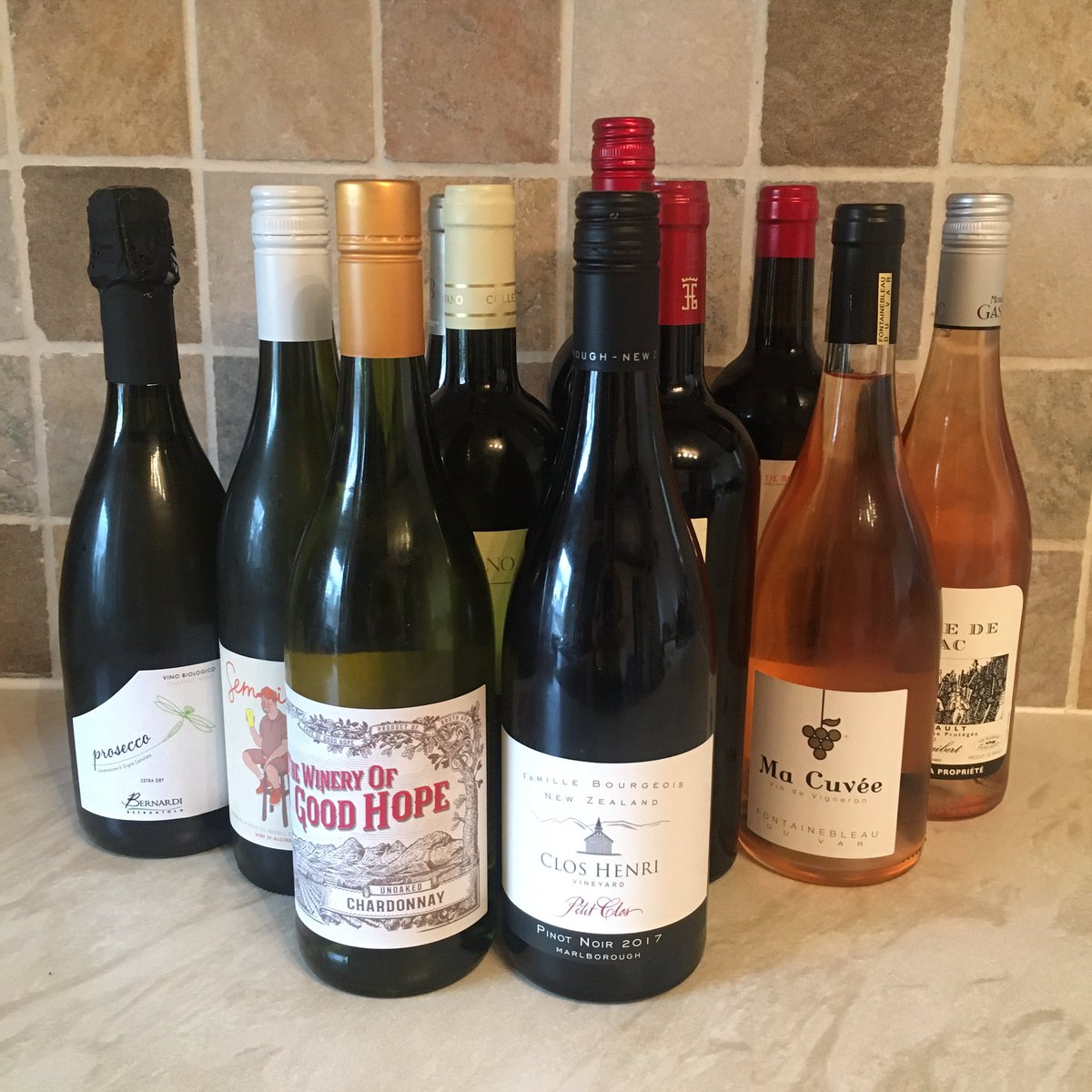 Nice little delivery from @BuonVinoOnline today, a few bottles to try pre opening!