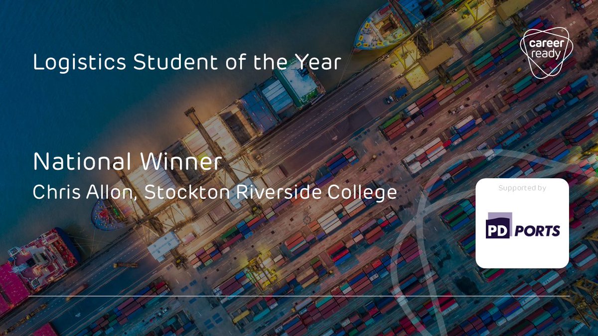 CareerReadyUK's tweet photo. And our @PDPorts Logistics Students of the Year winners are: 
3rd 🏆  Razeenah Chopdat, @EHCLeeds
2nd🏆 Bremnar Doherty, @EHCLeeds
1st 🏆  Chris Allon, @srcinfo 

Well-done to you all, you've made such fantastic progress during the programme  👏 🎉👏

#CRAwards2020 https://t.co/uAp1eSY7mG