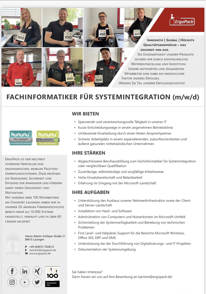 Wir suchen Verstärkung!