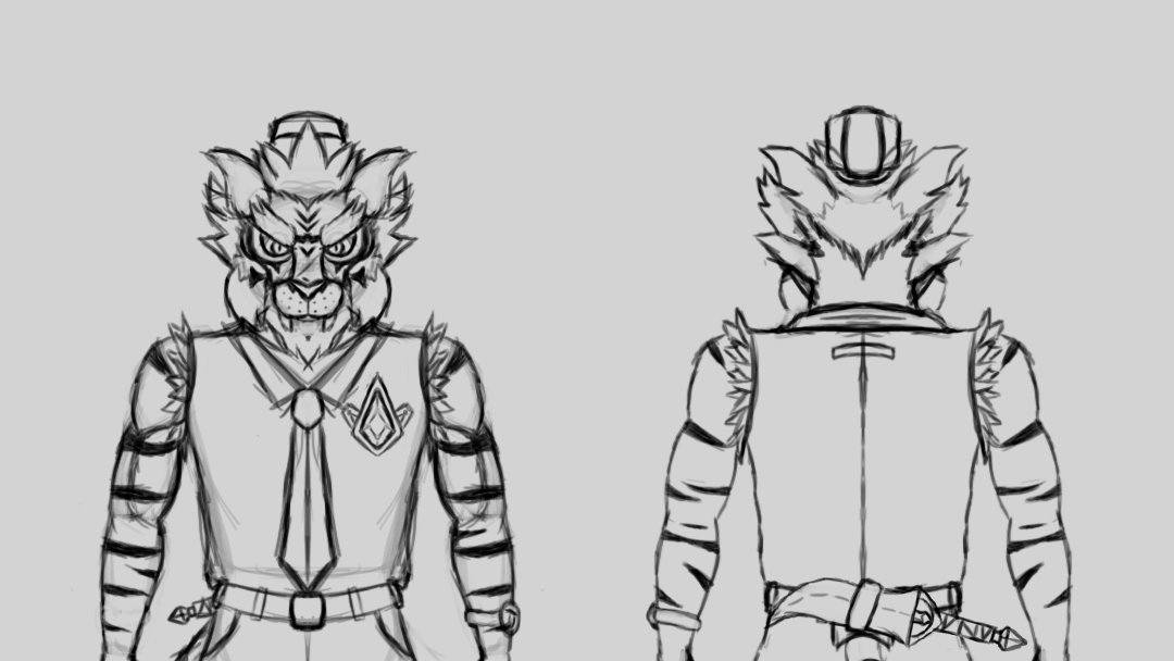 MDestfon's tweet photo. Do I have a problem with ties?

#Paladins #Paladinsart #Paladinsfanart #sketch #Paladinspip #Paladinsfuria #Paladinstiberius https://t.co/cQD5ddan8G