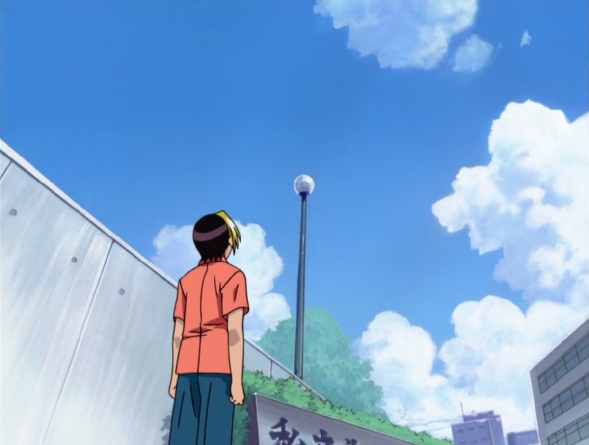 Sehingga memandangi awan juga merupakan bentuk kontemplasi, dalam konteks animasi, awan yang dipandangi oleh karakter selalu muncul pada saat-saat karakter dihadapkan pada situasi-situasi psikologis tertentu. Ini Hikaru pas Sai udah ga bisa balik lagi.