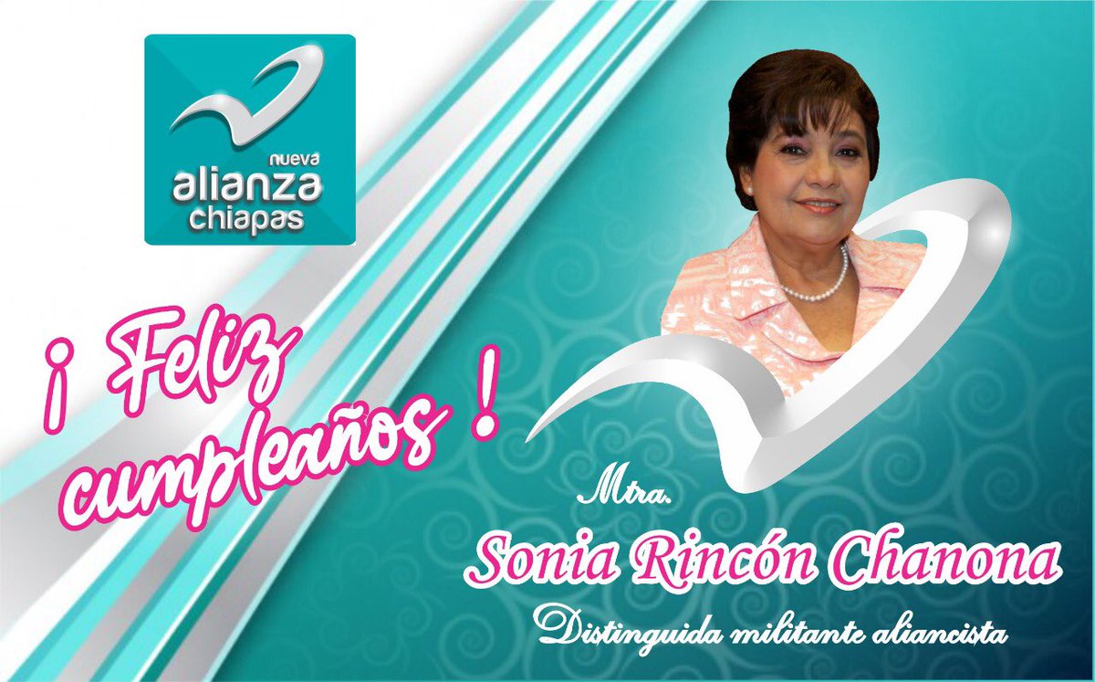 El CDE de Nueva Alianza Chiapas, le desea un gran cumpleaños. ¡Muchas Felicidades!
🎉🎁🎂