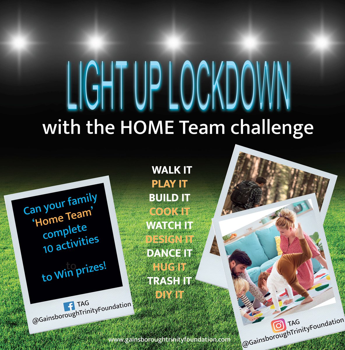 CockadoodledooC's tweet photo. @GTFCFoundation Light up Lockdown prize giveaway initiative just went live. To get involved head on over to Facebook 👉 Gainsborough Trinity Foundation #community #InItTogether #lockdown  @gtfcchairman @curtiswoodhous8 @damoparkinson @tpadden1994 https://t.co/3uZJkPMjKI