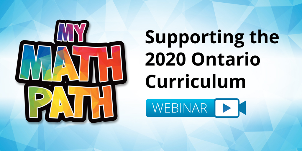 NelsonClassroom's tweet photo. Hey ON Educators, don't forget to register for our webinar to learn more about #MyMathPath 1-8!
Check it out ๐ https://t.co/5dX30k3pOy
Find out how this resource is fully aligned to the new 2020 Ontario Math Curriculum and enter for a chance to win free access #ONmath #ONTed https://t.co/yHdEf45hQw