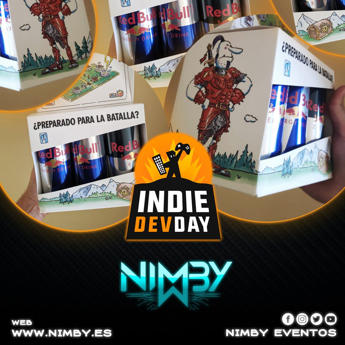 🔴 ¡Mirad que nos acaba de llegar!

😁 Queremos agradecer a <a href="/redbullESP/">Red Bull España</a> la inyección de energía que nos ha dado a nosotros y a nuestros colaboradores durante el <a href="/IndieDevDay/">IndieDevDay</a>. 

🎮  Gracias por este pack tan #gamer.